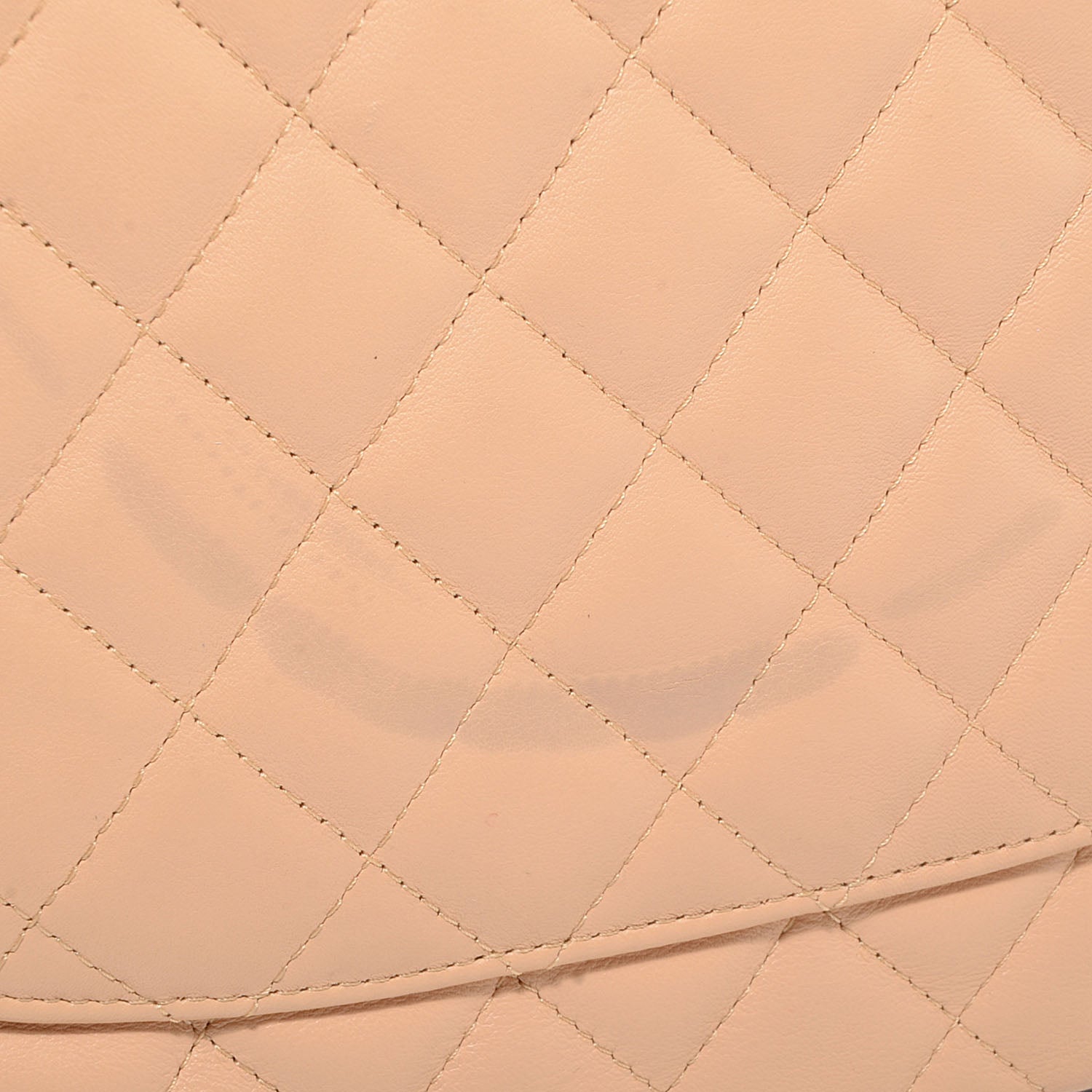 Chanel Calfskin Quilted Large Cambon Tote Beige Black 9 of 9
