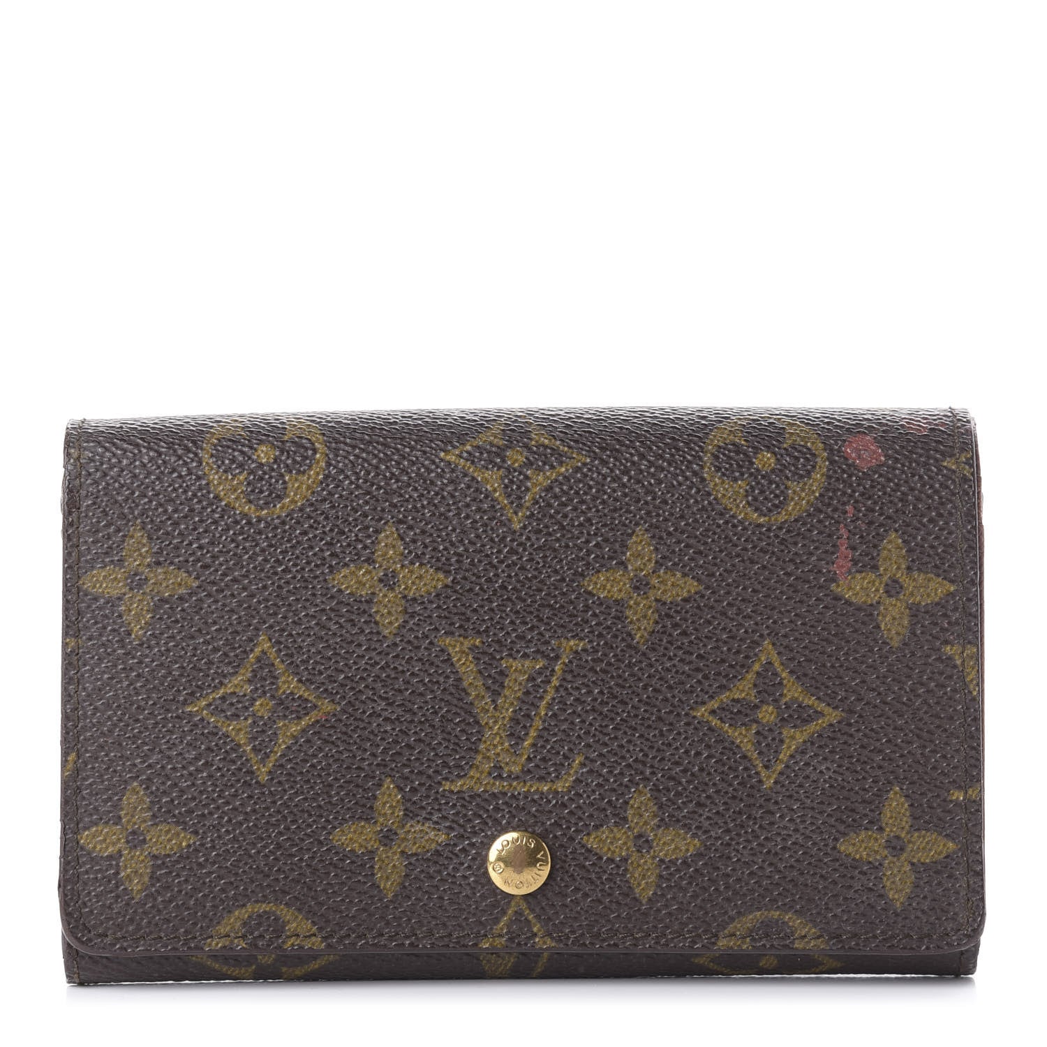 Louis Vuitton Monogram Porte-Monnaie Billets Tresor Wallet 1 of 9