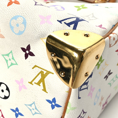 Louis Vuitton Monogram Multicolor Speedy 30 White 9 of 9