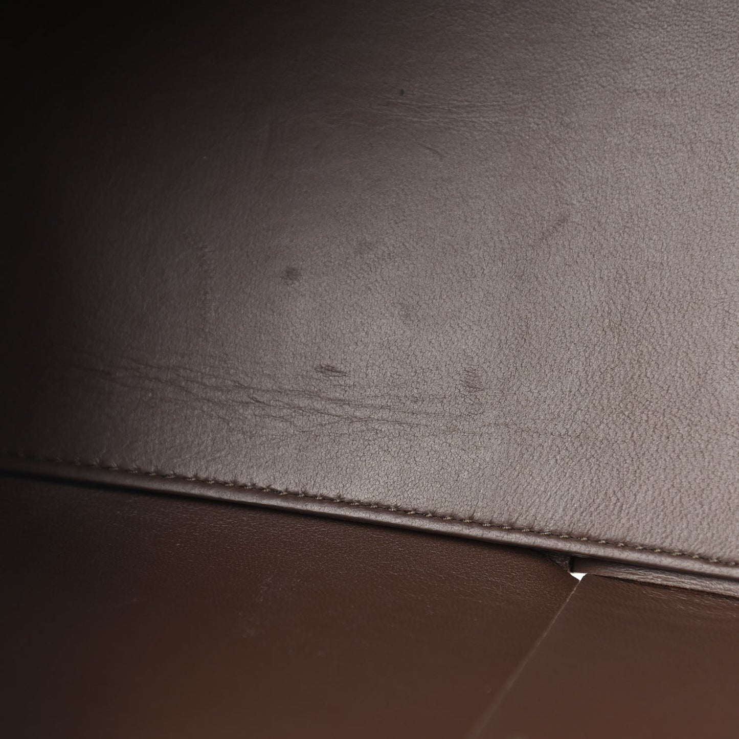 Nappa Maxi Intrecciato Medium Arco Tote Rust