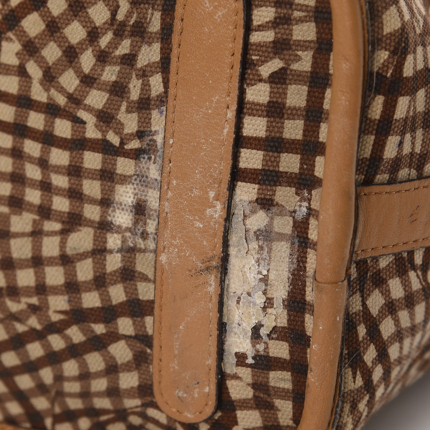 Visetos Medium Liz Reversible Shopper Tote Cognac