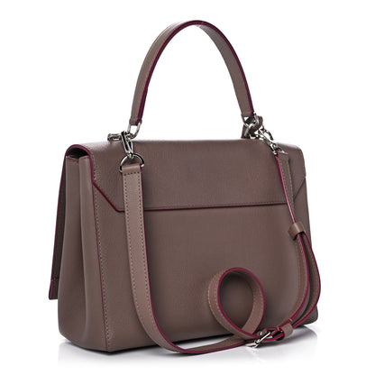Louis Vuitton Soft Calfskin Lockme II Top Handle Taupe Glace 3 of 11