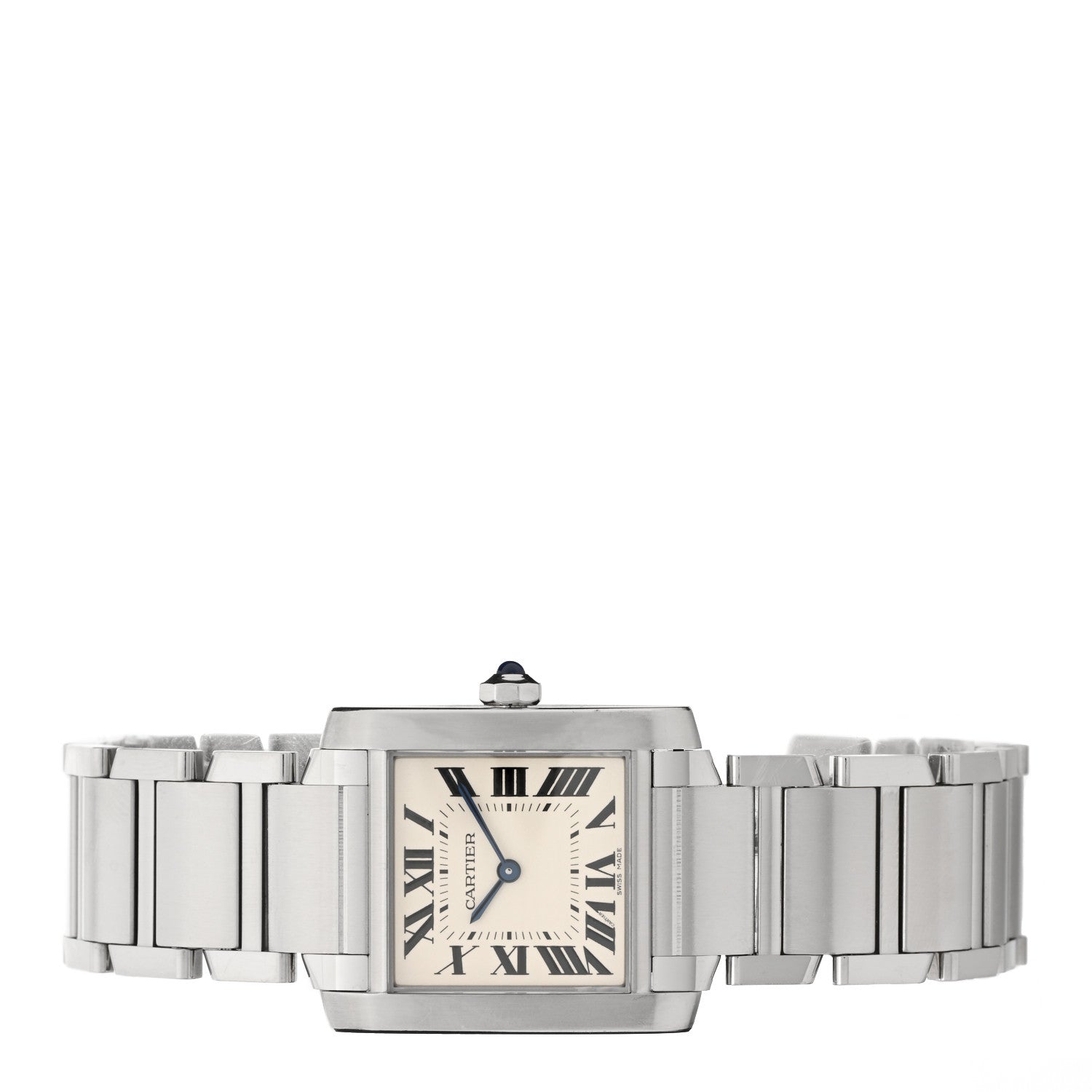 Cartier Stainless Steel 25mm Tank Francaise Quartz Watch 2 of 4