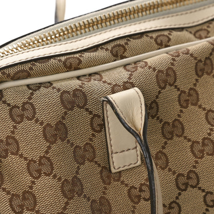 Gucci Monogram Medium New Britt Boston Off White 11 of 12