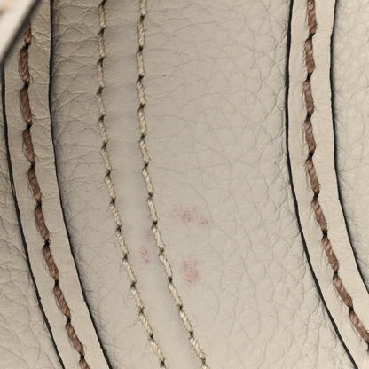 Chloe Calfskin Medium Marcie Round Crossbody Bag Dove 11 of 12
