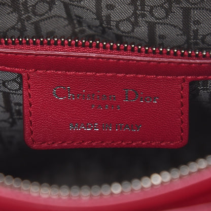 Christian Dior Lambskin Cannage Medium Lady Dior Pink 6 of 6
