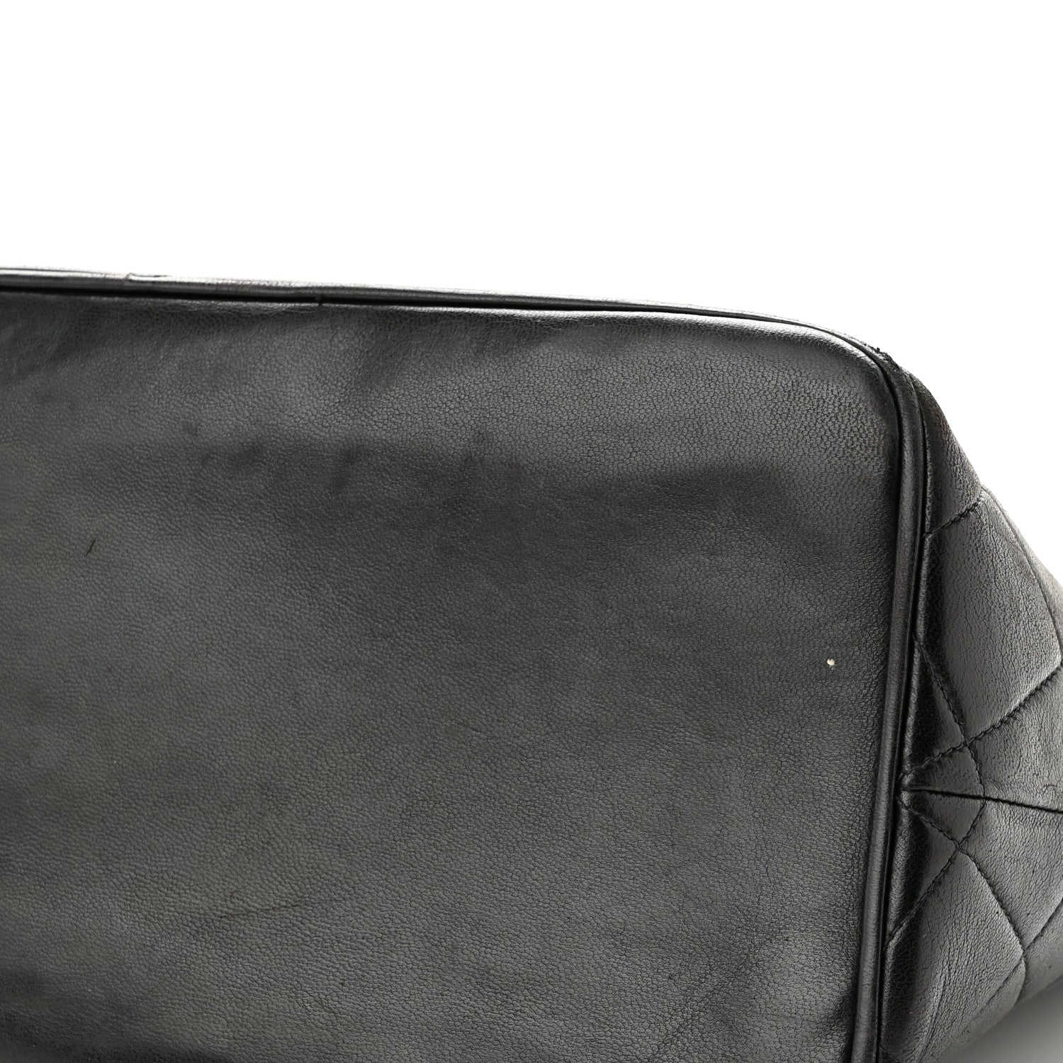 Chanel Lambskin Quilted Medallion Tote Black 10 of 12