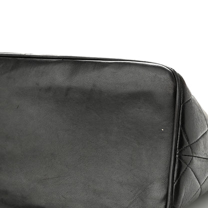 Chanel Lambskin Quilted Medallion Tote Black 10 of 12