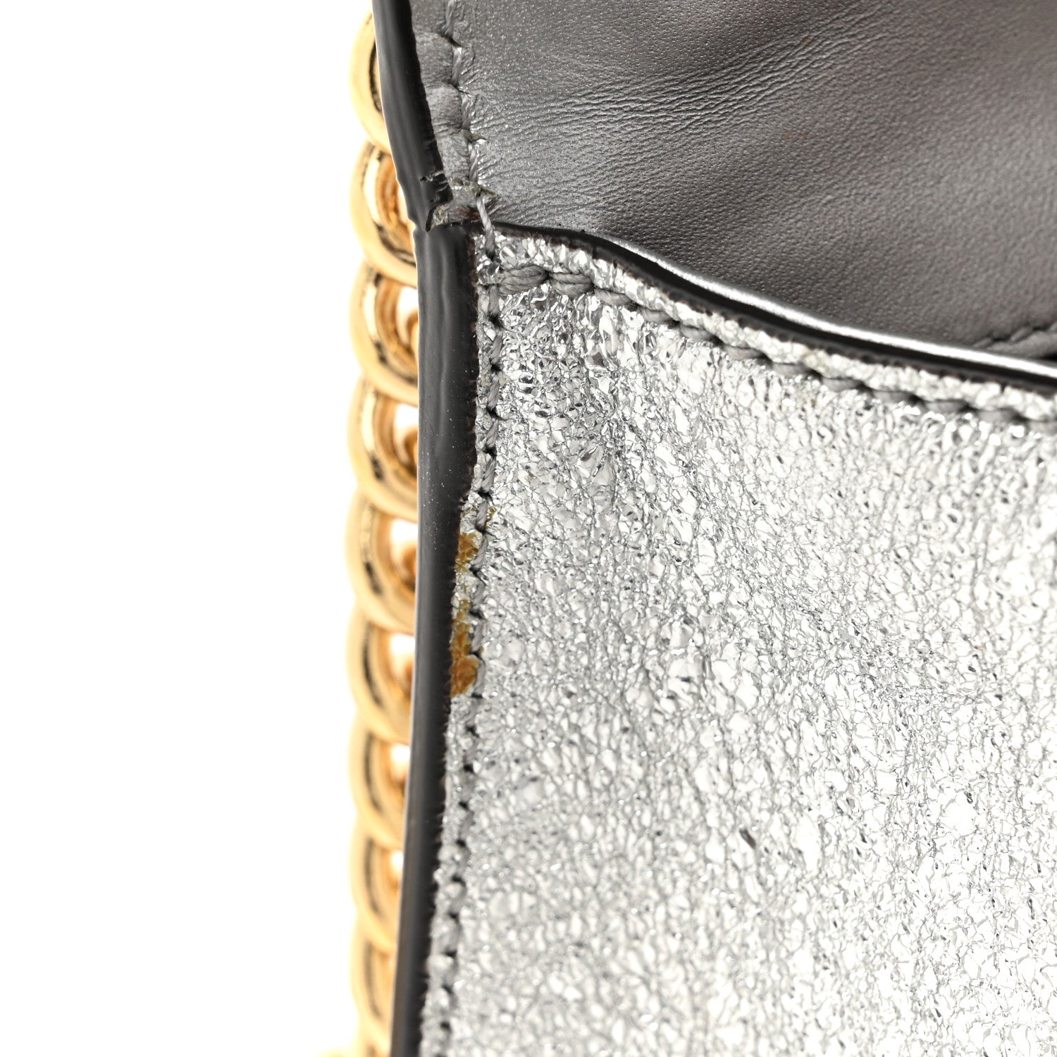 Gucci Galassia Small Padlock Shoulder Bag Argento 13 of 13