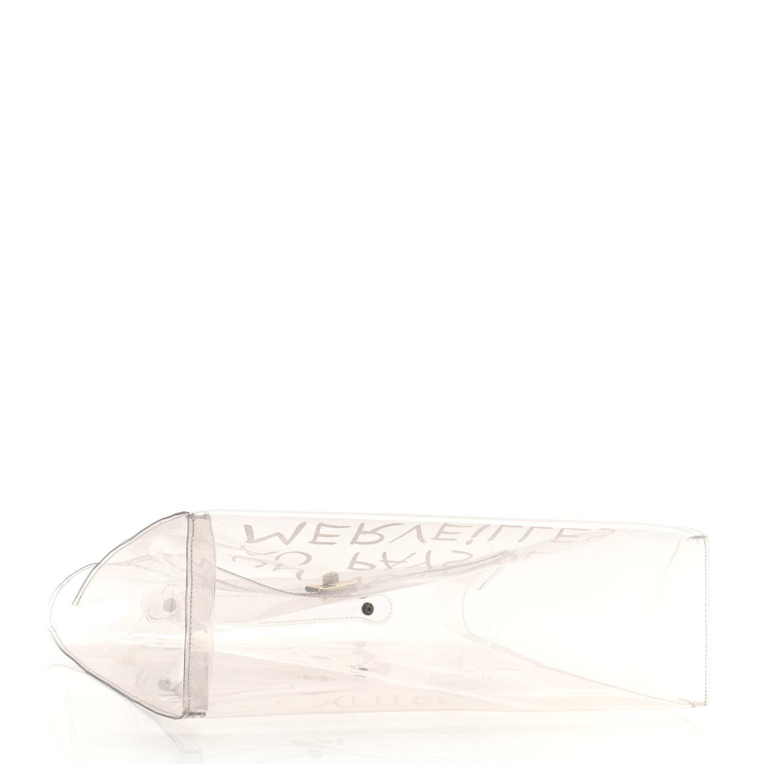 Hermes Vinyl Souvenir De L'Exposition Kelly Transparent 4 of 8