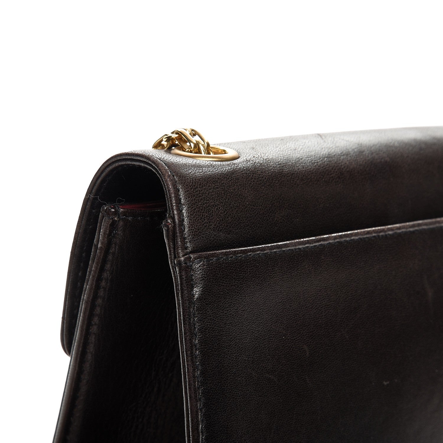 Chanel Lambskin Mademoiselle Shoulder Bag Black 17 of 20