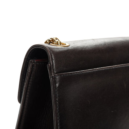 Chanel Lambskin Mademoiselle Shoulder Bag Black 17 of 20