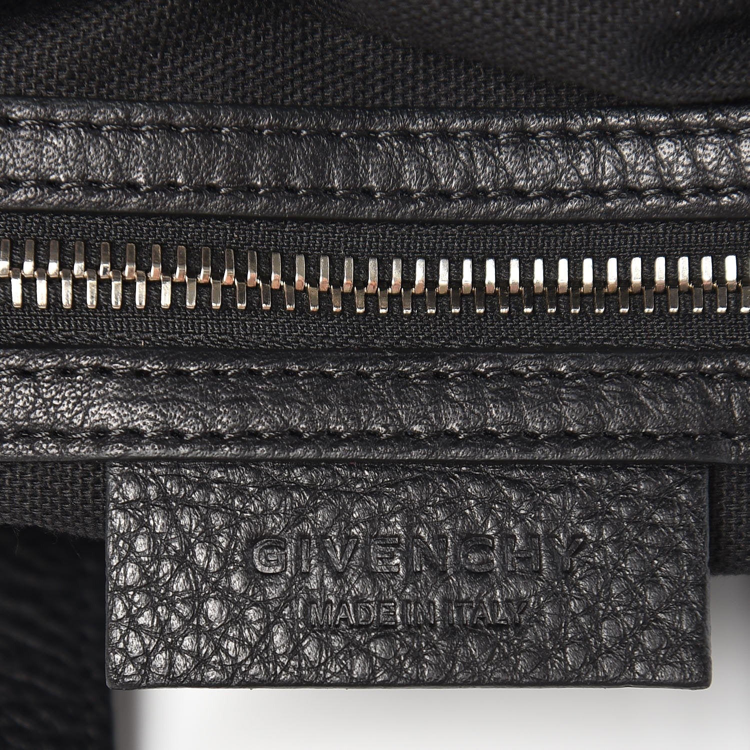Givenchy Waxed Calfskin Micro Nightingale Black 6 of 9