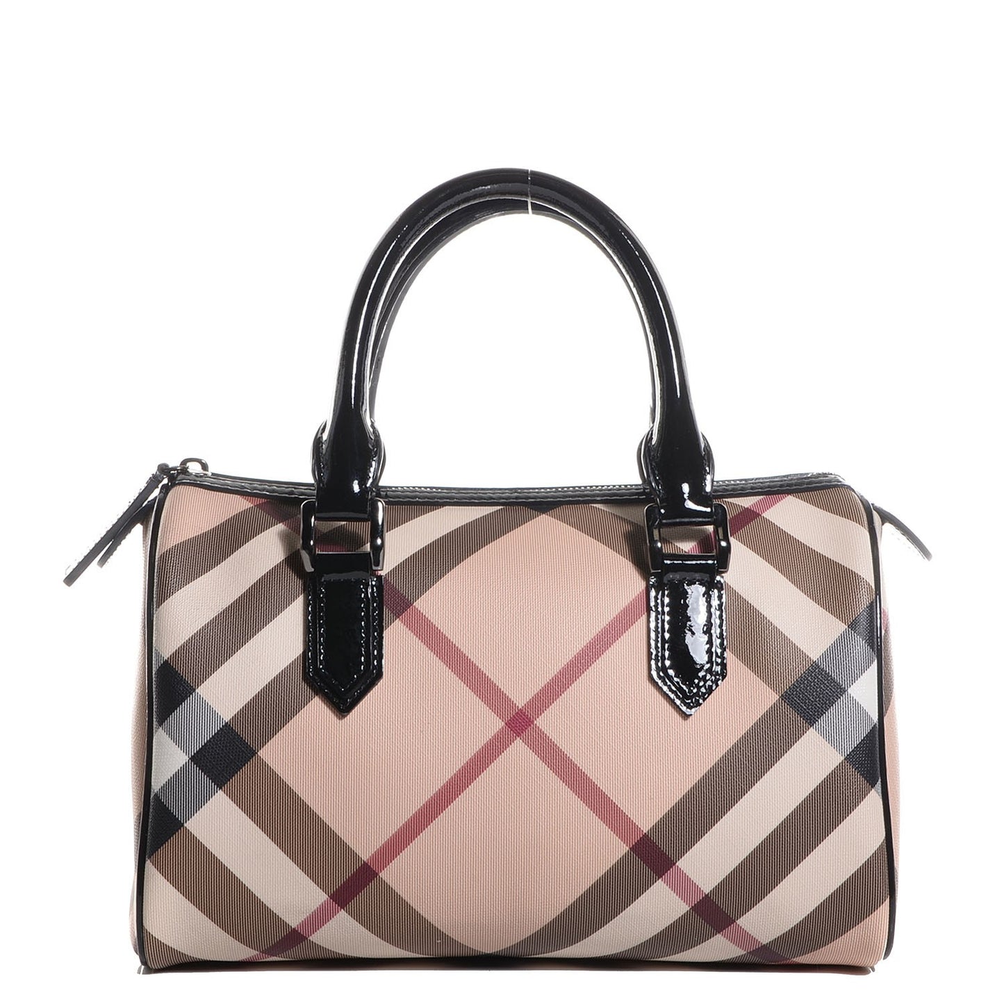 Nova Check Small Chester Bowling Bag Black