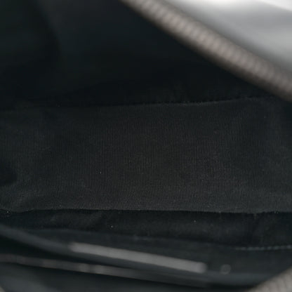 Saint Laurent Calfskin Matelasse Monogram Monochrome Lou Camera Bag Black 5 of 11