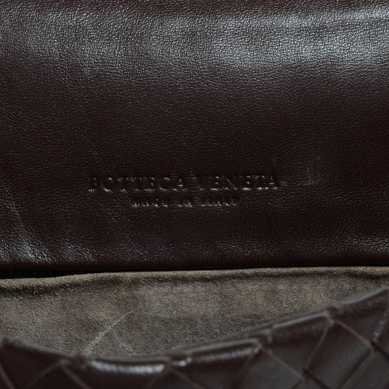 Bottega Veneta Nappa Intrecciato Messenger Bag Ebano 6 of 8