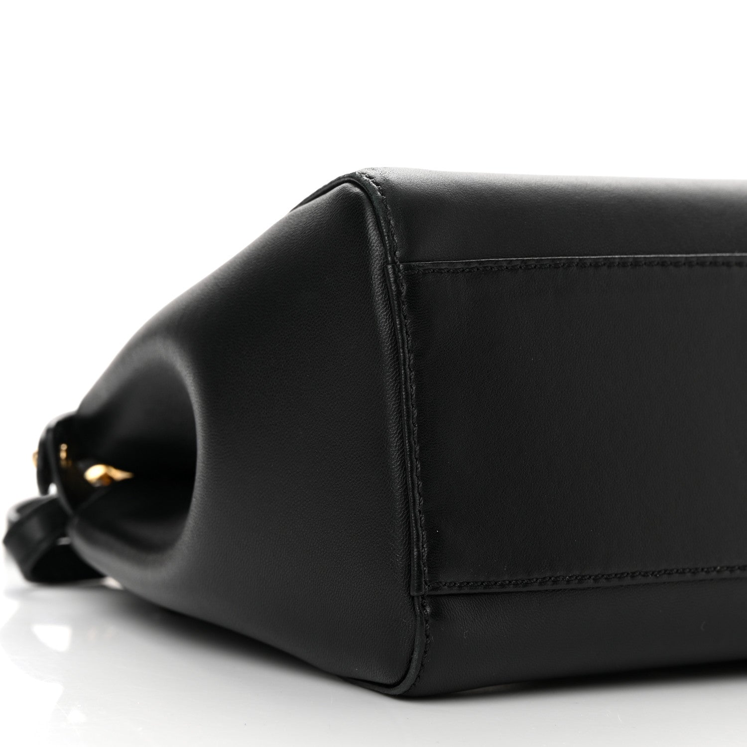 Fendi Nappa Mini Peekaboo Iconic Satchel Black 11 of 17