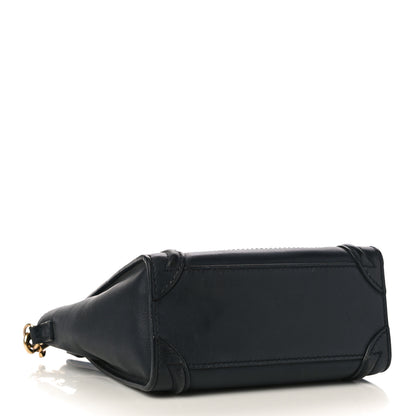 Celine Smooth Calfskin Nano Luggage Orage 4 of 13