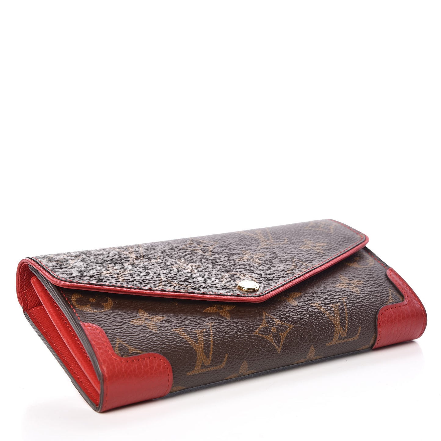 Monogram Sarah Retiro Wallet Cherry