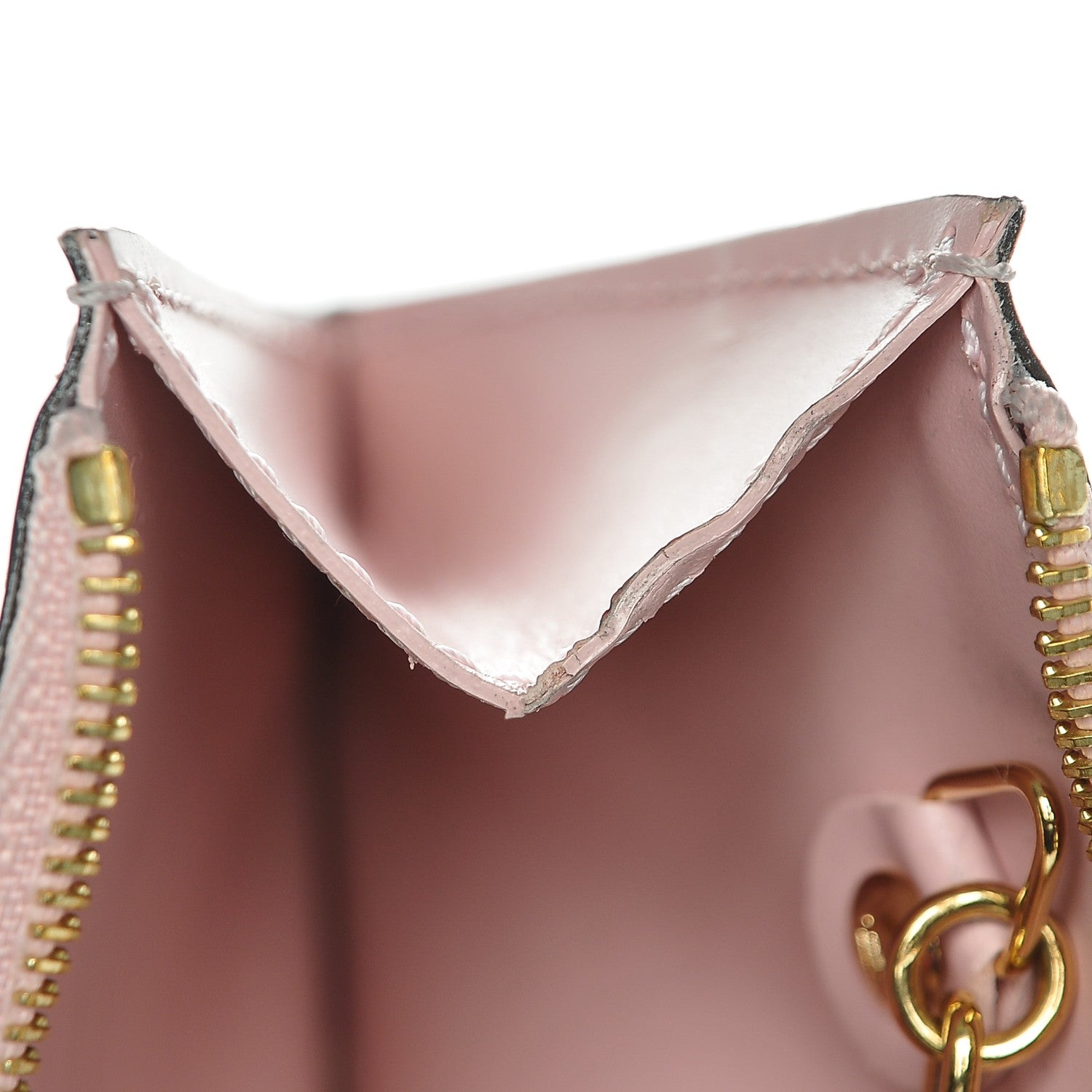 Louis Vuitton Vernis Key Pouch Rose Ballerine 7 of 7