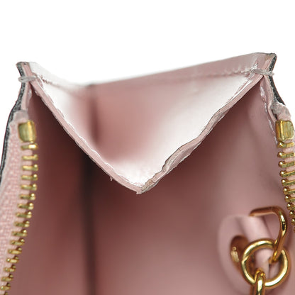 Louis Vuitton Vernis Key Pouch Rose Ballerine 7 of 7