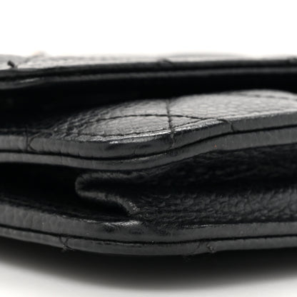 Chanel Caviar Quilted Wallet On Chain WOC Black 12 of 18