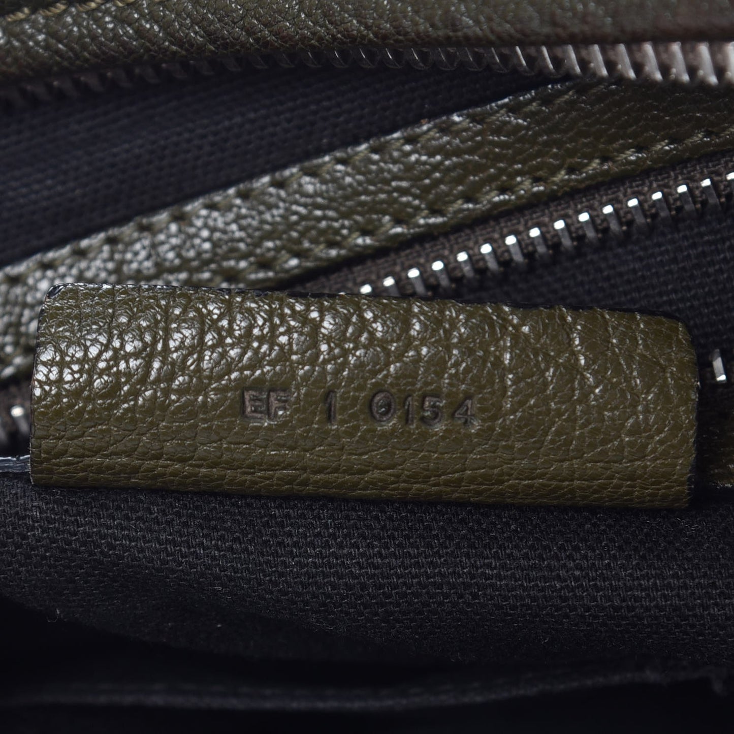 Sugar Goatskin Medium Tri-Color Pandora Khaki Black