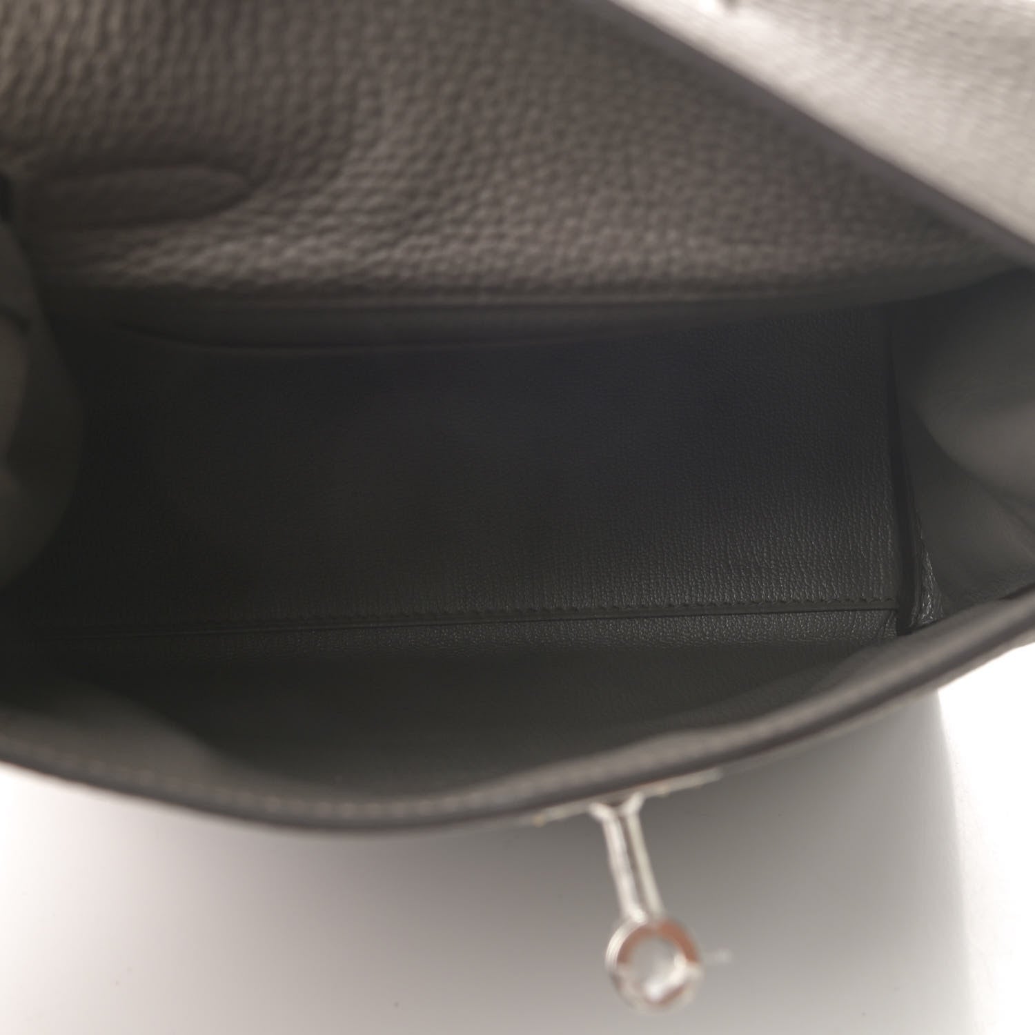 Hermes Taurillon Clemence Kelly Ado Backpack Etain 5 of 10