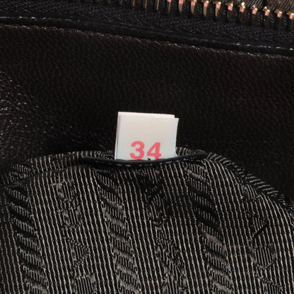 Prada Tessuto Nylon Gaufre Shopping Satchel Fumo 8 of 12