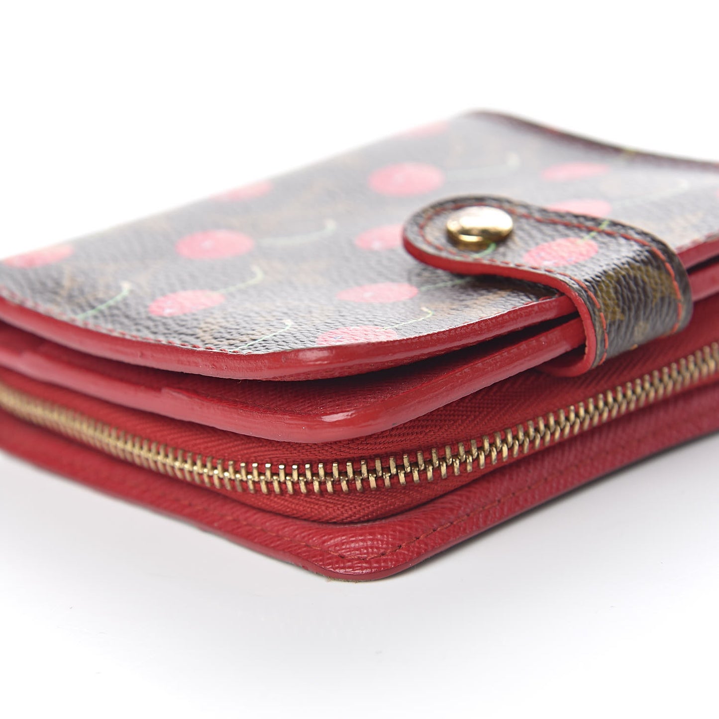 Monogram Cerises Compact Zippe Wallet