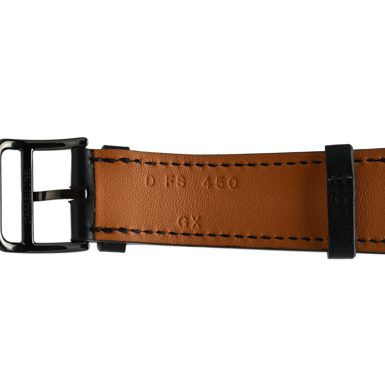 Hermes Swift 40mm Apple Watch Double Tour Band Black 4 of 5