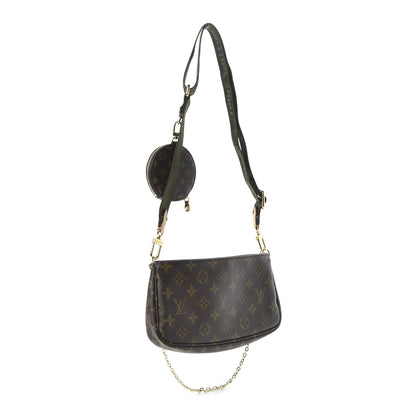 Louis Vuitton Monogram Multi Pochette Accessories Kaki 3 of 10