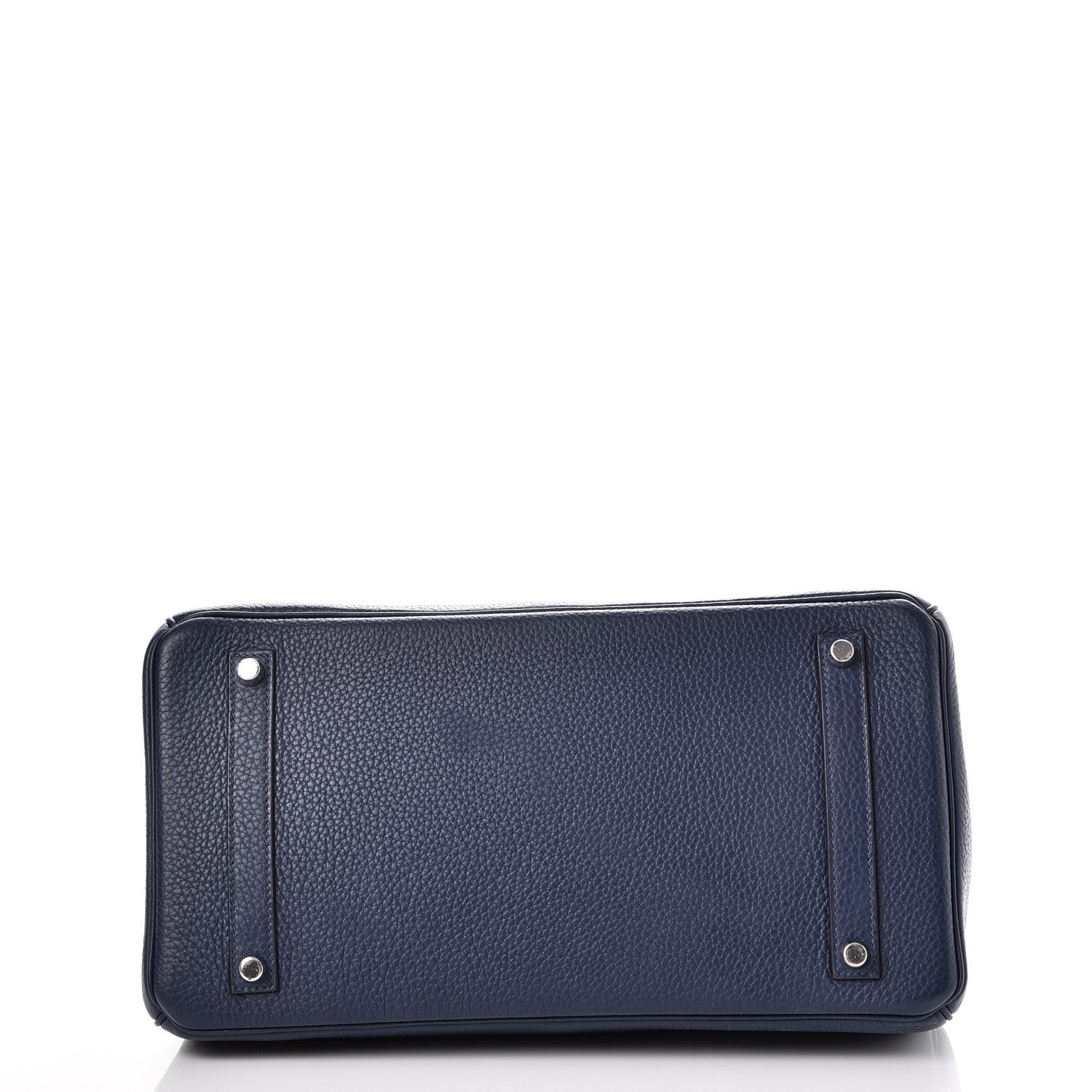 Hermes Taurillon Clemence Birkin 35 Bleu Saphir 6 of 38