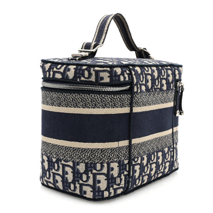Christian Dior Oblique Diortravel Vanity Case Blue 3 of 6