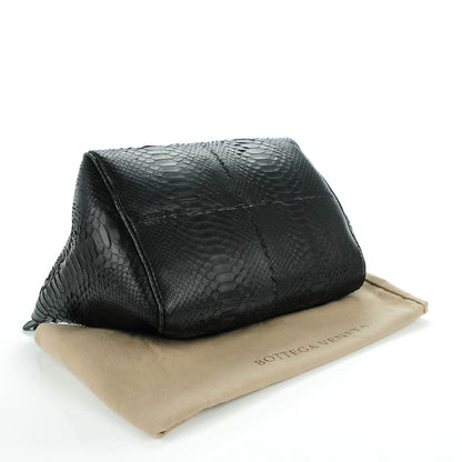 Bottega Veneta Waxed Python Tote Nero Black 4 of 8