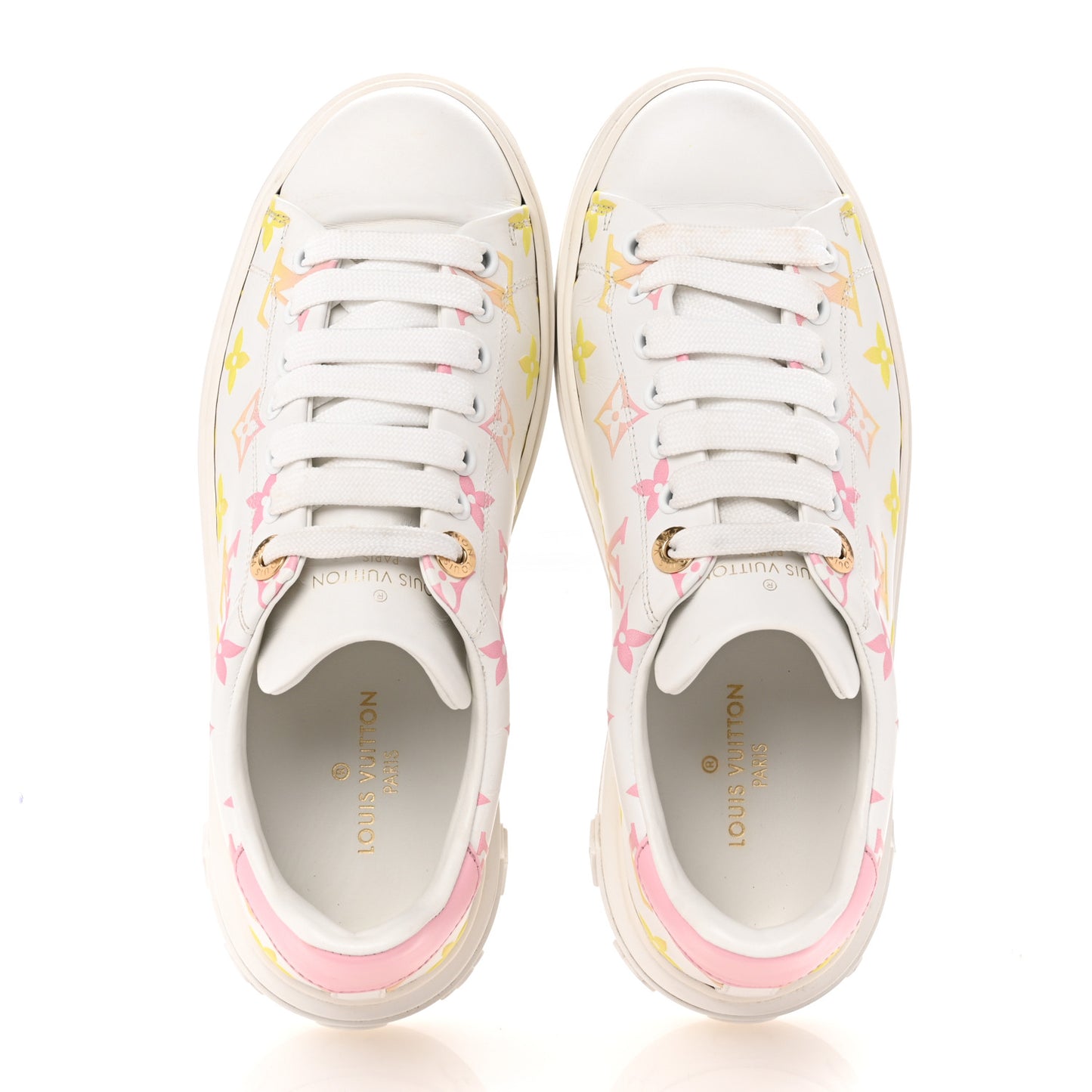Monogram By The Pool Time Out Sneakers 36 Rose