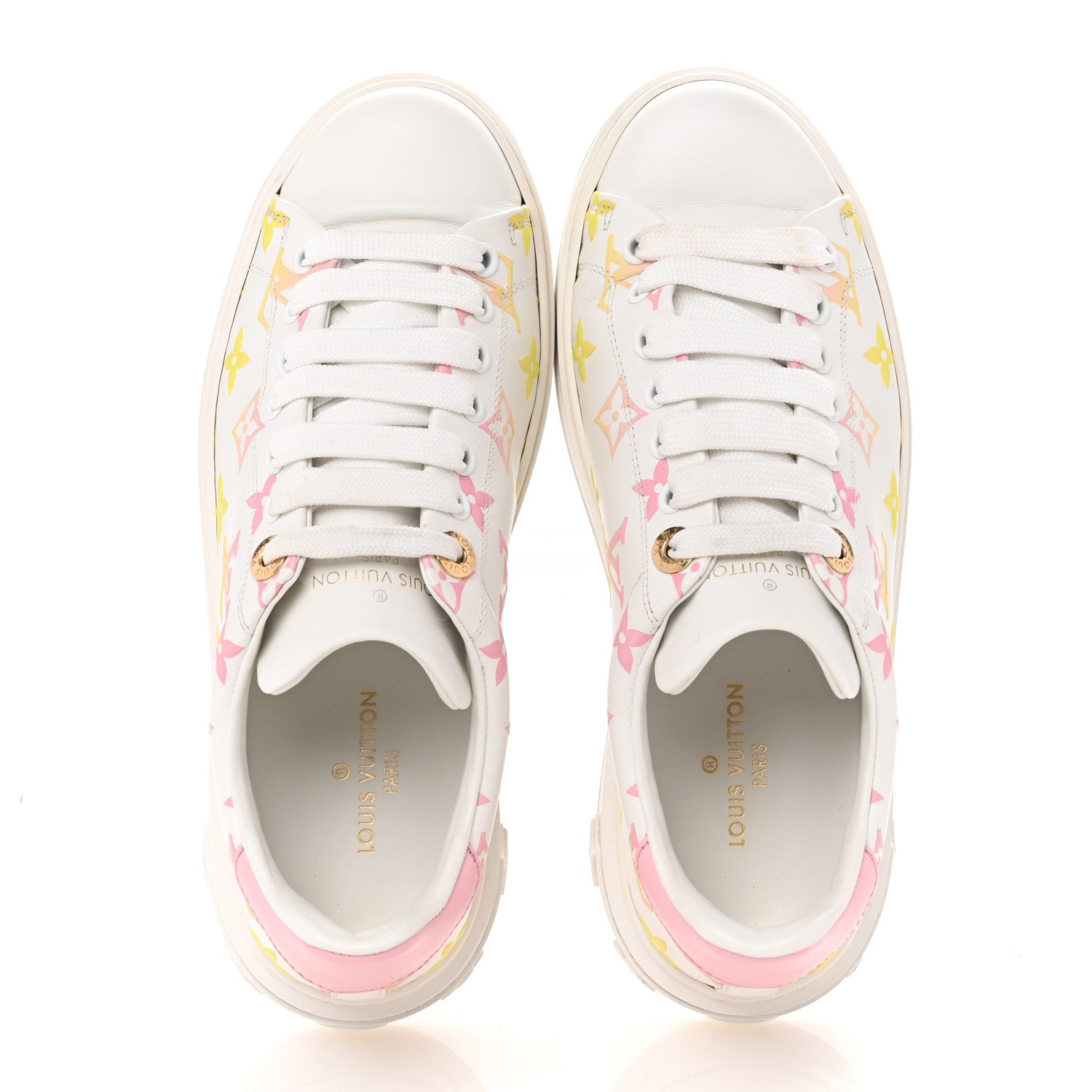 Louis Vuitton Monogram By The Pool Time Out Sneakers 36 Rose 2 of 13