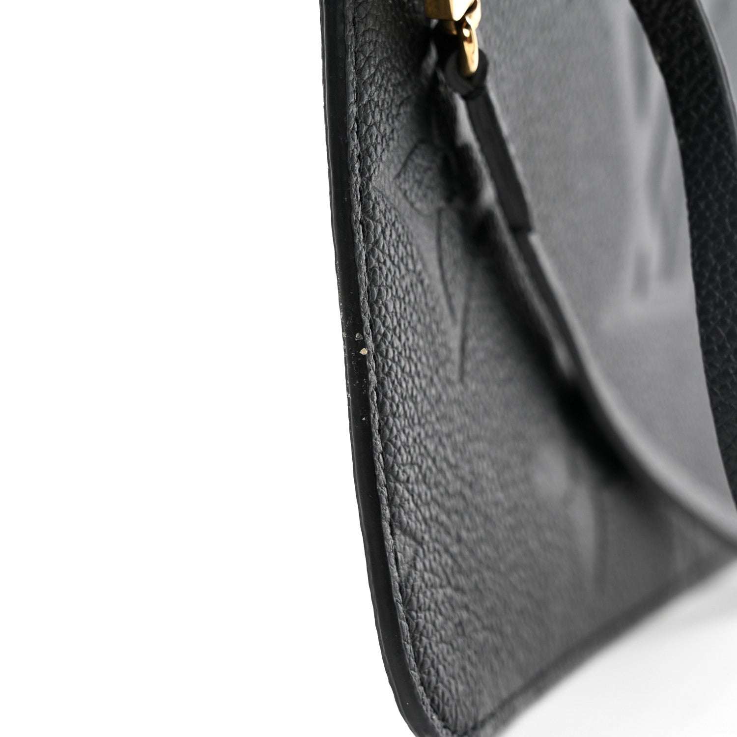 Louis Vuitton Empreinte Monogram Giant Neverfull MM Pochette Black 10 of 10