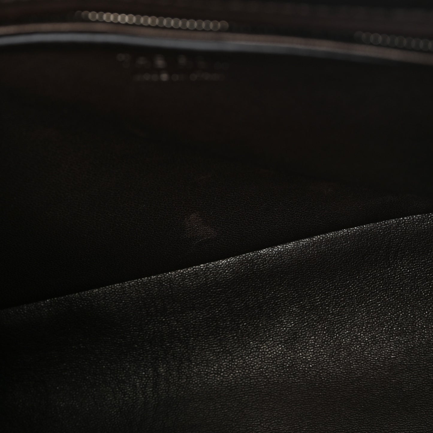 Grained Calfskin Marcel Slouchy Top Handle Bag Deep Brown