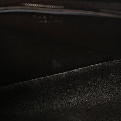 The Row Grained Calfskin Marcel Slouchy Top Handle Bag Deep Brown 7 of 10