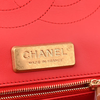 Chanel Matte Alligator Jumbo Double Flap Red 6 of 14