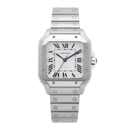 Cartier Stainless Steel 35mm Santos de Cartier Automatic Watch 1 of 5