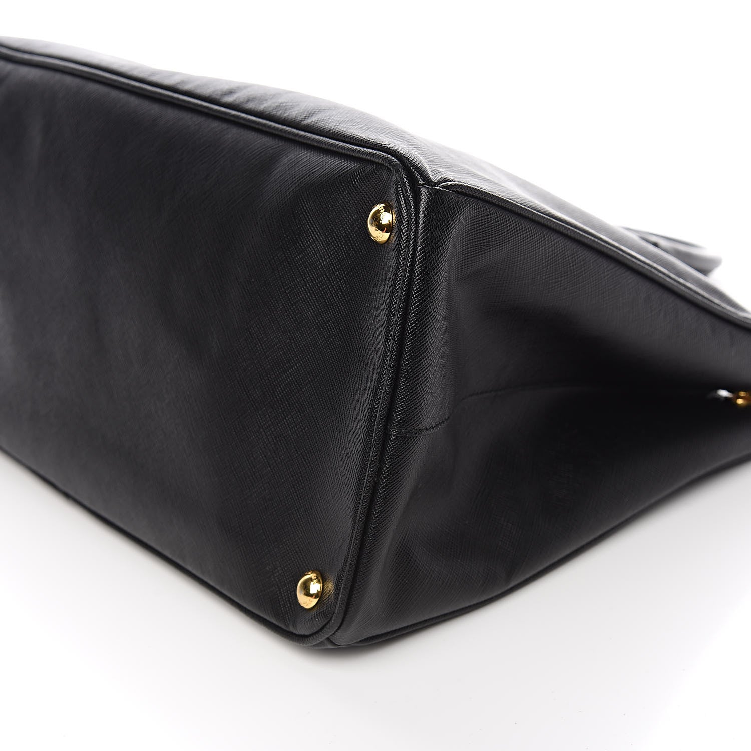 Prada Saffiano Lux Large Tote Black 9 of 10
