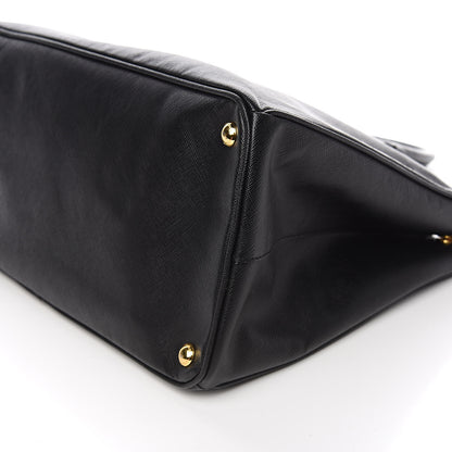 Prada Saffiano Lux Large Tote Black 9 of 10