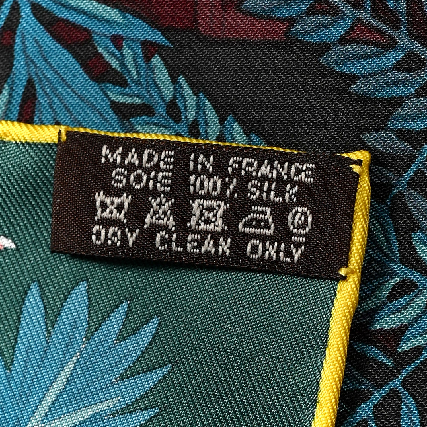 Hermes Silk Jardin A Sintra Scarf 90 3 of 4