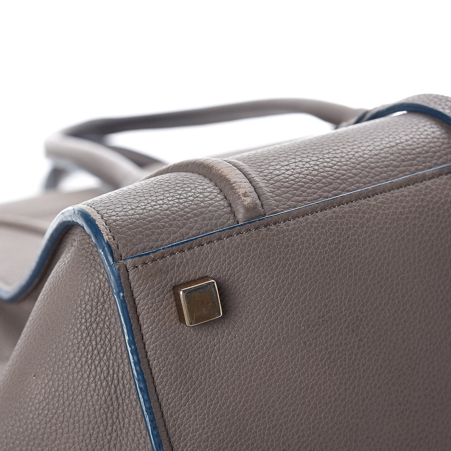 Baby Grained Calfskin Medium Phantom Luggage Taupe