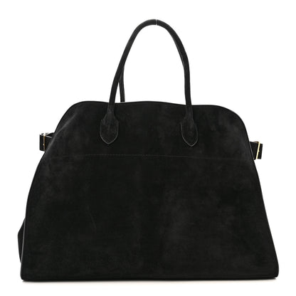 The Row Suede Soft Margaux 17 Black 1 of 10