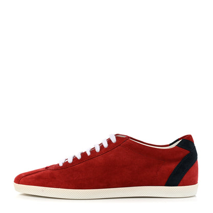Gucci Suede Mens Softy Tek Sneakers 8 Red 1 of 8