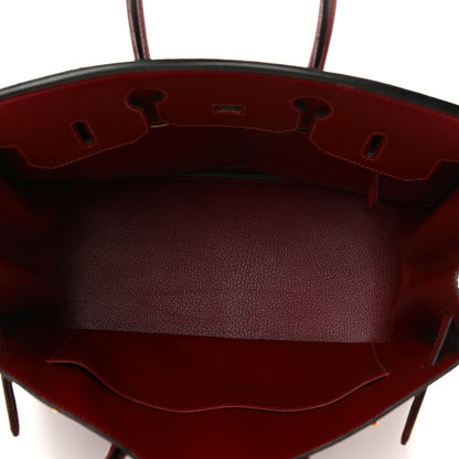 Hermes Chevre de Coromandel Birkin 35 Rouge H 5 of 20
