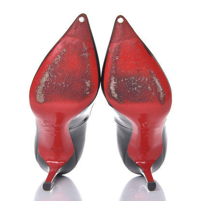 Christian Louboutin Patent Pigalle 120 Pumps 37 Black 7 of 12